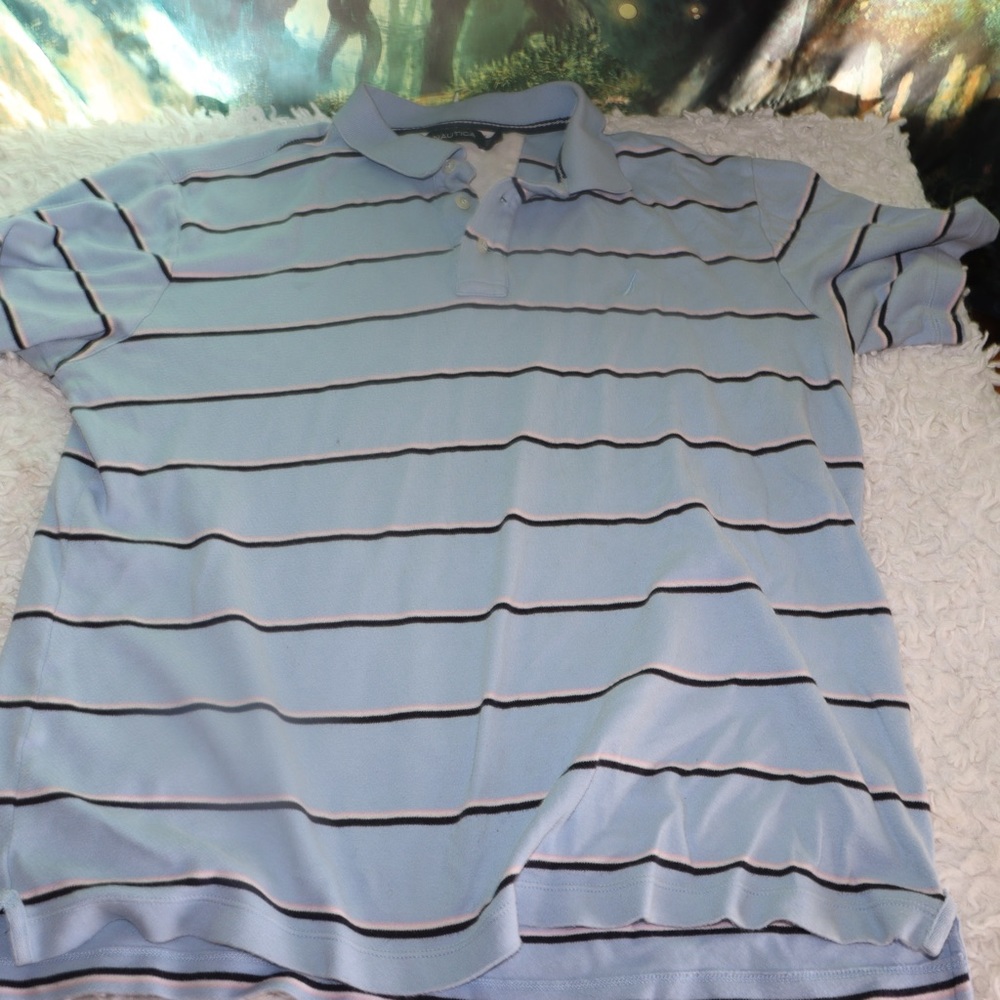 Men’s Nautica Shirt Sleeve Polo Shirt